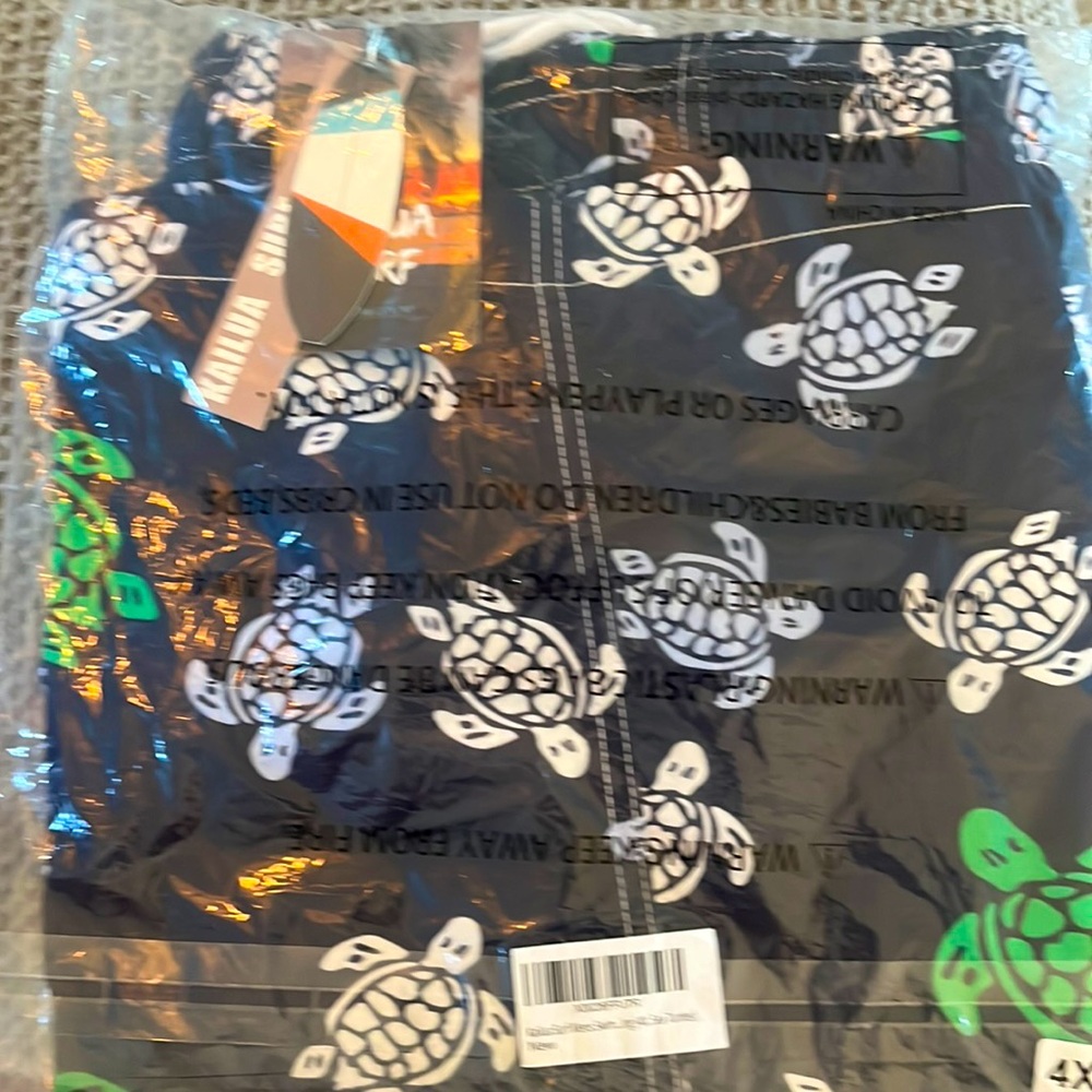 Kailua Surf Mens Swim Trunks SZ 4XL